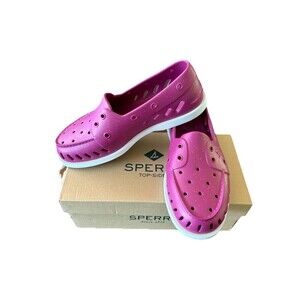 Sperry Women’s Authentic Original Float Speck Fuchsia Shoe STS87378 Size 10 New
